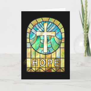HOPE-fönster med fastsatt glas med Kor Kort