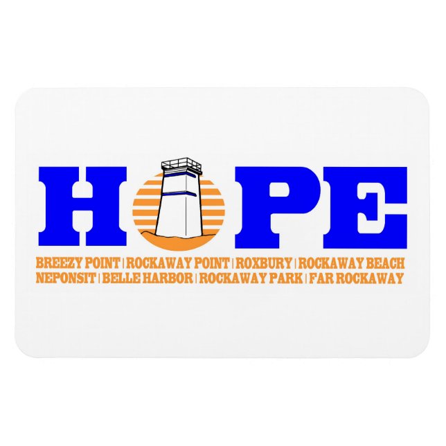 HOPE for Breezy Car Magnet (Horisontell)