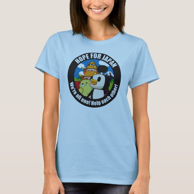 Hope for Samurai Japan Tee Shirt (Framsida)