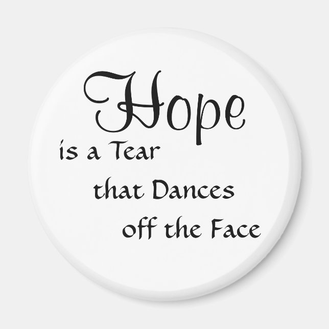 Hope Fridge Magnet (Framsidan)
