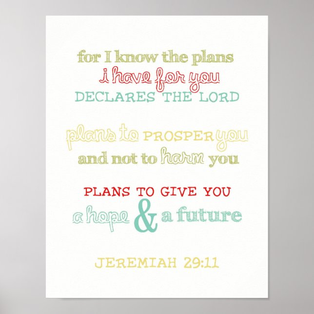 hope & future poster print (Framsidan)