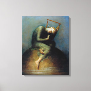 Hope George Watts Painting Canvastryck