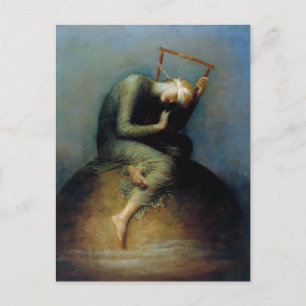 Hope George Watts Painting Vykort