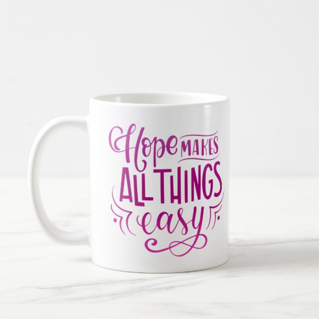 HOPE GÖR ALLA SAK LÄTTARE KAFFEMUGG (Vänster)