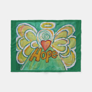 Hope Guardian Angel Art Anpassningsbar Fleece Blan