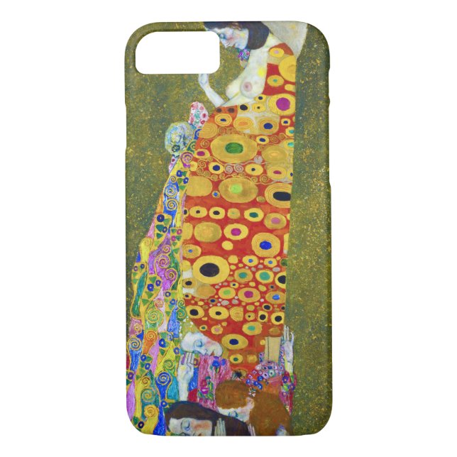 Hope, Gustav Klimt Case-Mate iPhone Skal (Baksida)