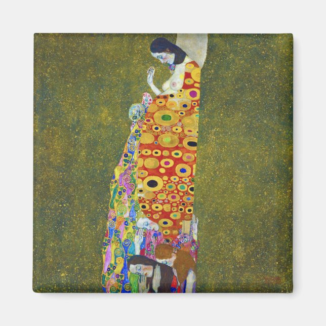 Hope, Gustav Klimt Magnet (Framsidan)