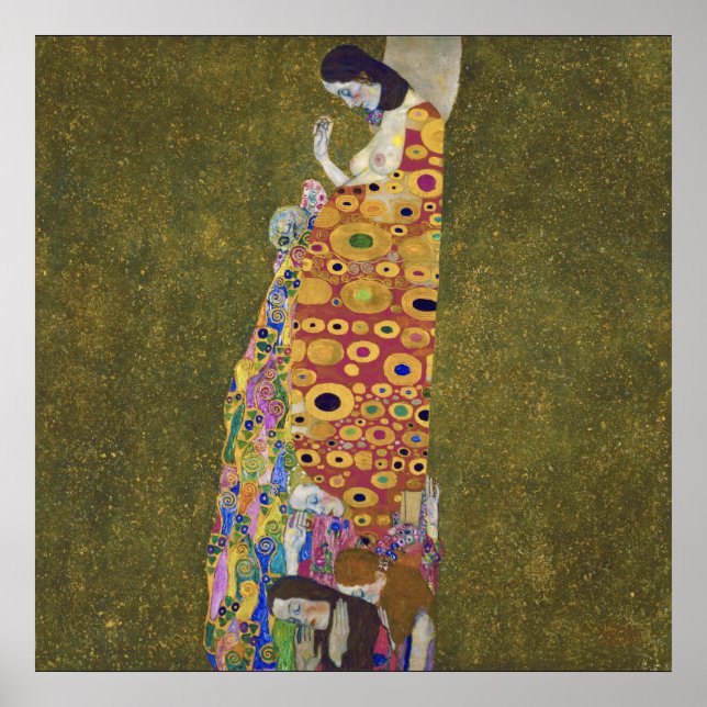 Hope, Gustav Klimt Poster (Framsidan)
