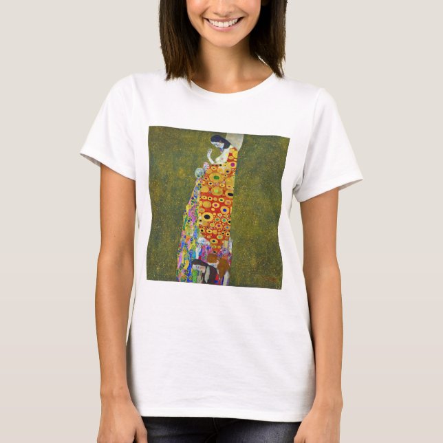 Hope, Gustav Klimt T Shirt (Framsida)