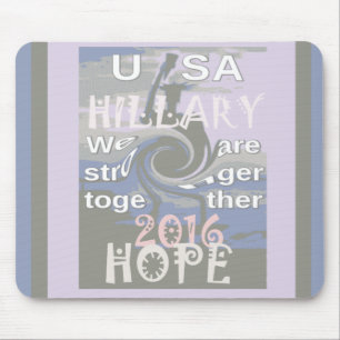 Hope Hillary USA, vi är starkare tillsammans Musmatta