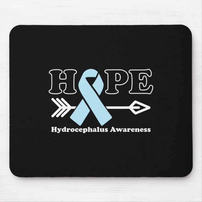 Hope - Hydrocephalus Awareness Light Ribbon Musmatta (Framsidan)