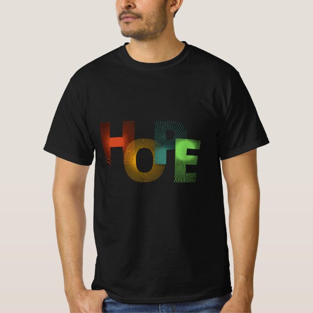 HOPE - Idétropografi T-Shirt for Streng (Framsida)