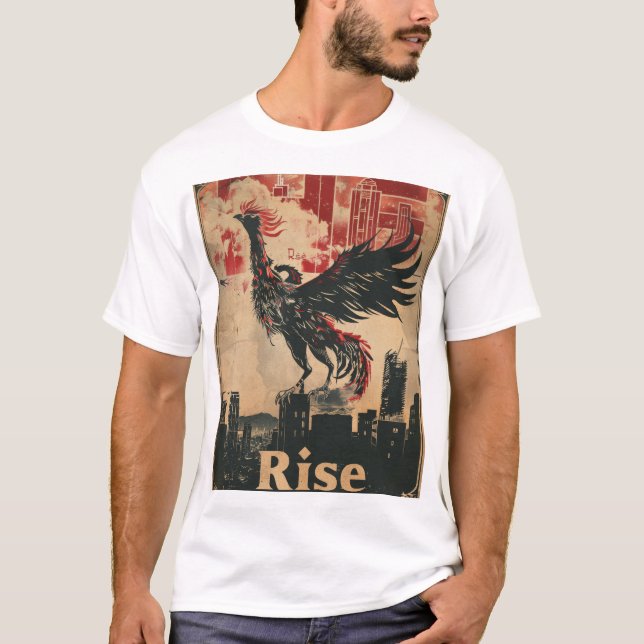 Hope Inspired Poster av Shepard Fairey T Shirt (Framsida)