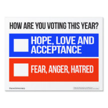 HOPE, KÄRLEK & ACCEPTANCE vs. RÄDSLA, ANGER HATRED