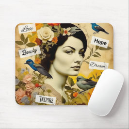 Hope, Kärlek, Beauty, Dream Vintage Dam Musmatta