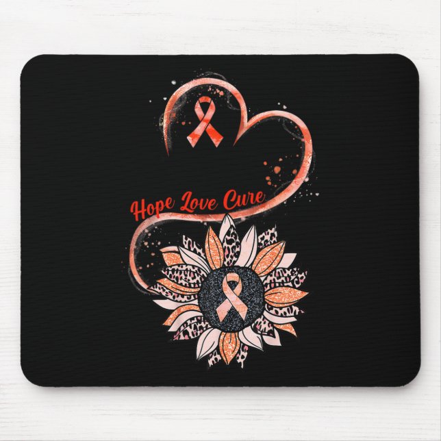 Hope Kärlek Cure Fighter Sunroll RSD CRPS Awarenes Musmatta (Framsidan)