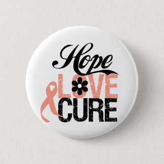 HOPE KÄRLEK CURE Uterine Cancer Gifts Knapp
