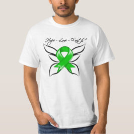 Hope Kärlek Faith Butterfly - Cerebral Palsy Tee Shirt