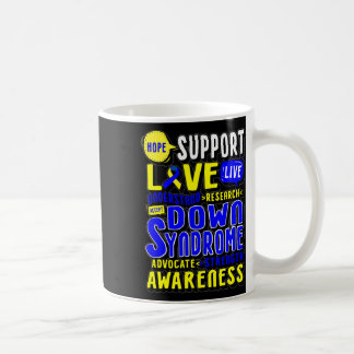 Hope Kärlek World Down Syndrome Day Women Kids Kaffemugg