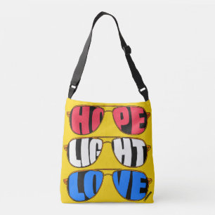 Hope Light Kärlek Biden Crossbody Bag Axelväska