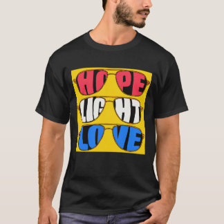 Hope Light Kärlek Biden Manar Tshirt T Shirt