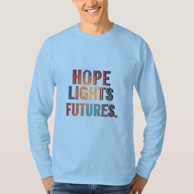 Hope Ljus futures T Shirt (Framsida)