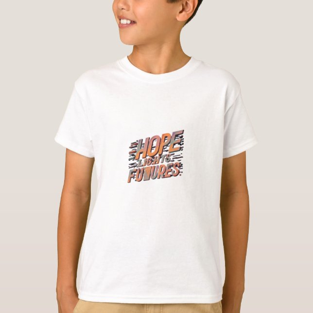 Hope Ljus futures T Shirt (Framsida)
