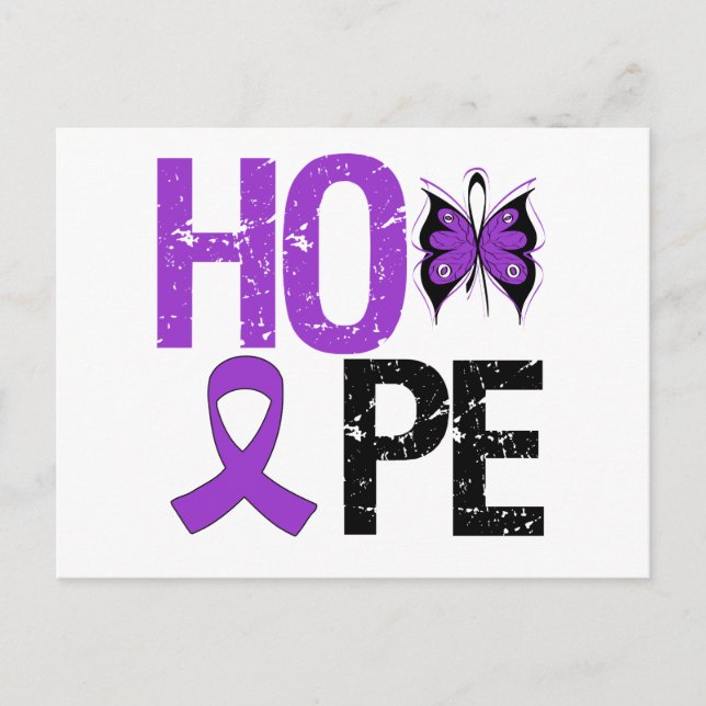 Hope Lupus Awareness Vykort (Framsida)