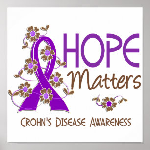 Hope Matters 3 Crohns sjukdom Poster