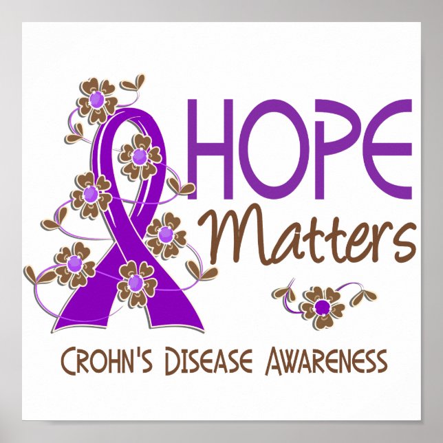 Hope Matters 3 Crohns sjukdom Poster (Framsidan)