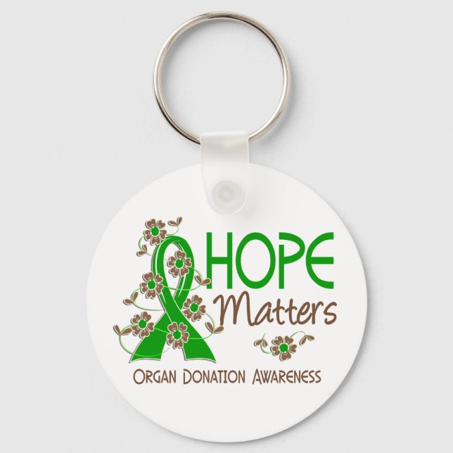 Hope Matters 3 Organ Donation Nyckelring (Framsida)