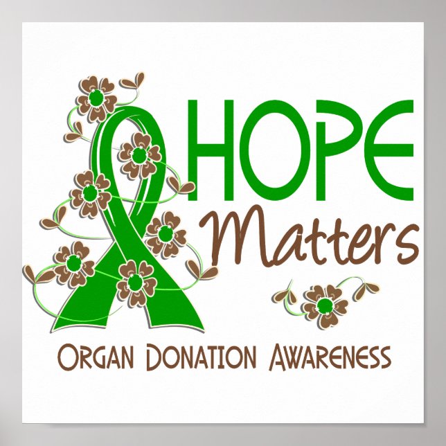 Hope Matters 3 Organ Donation Poster (Framsidan)