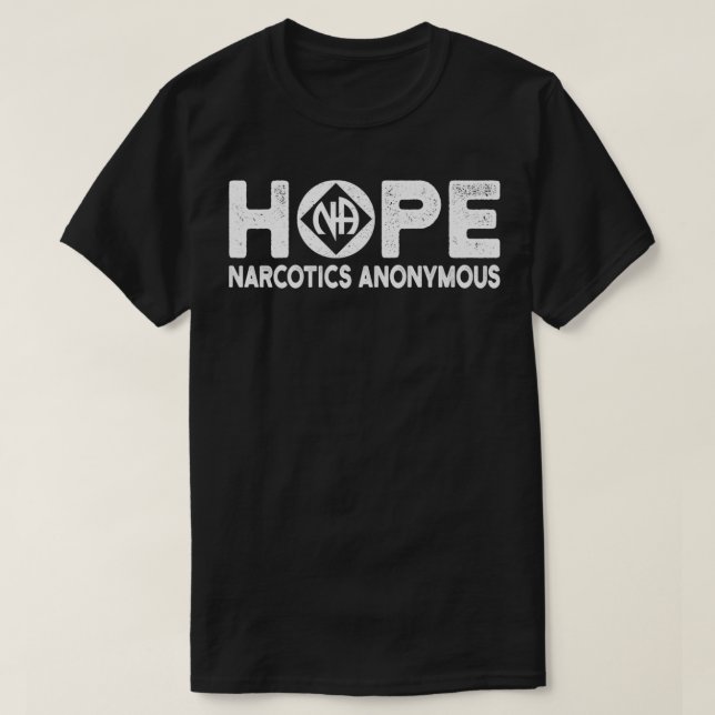 Hope NA Symbol Narcotics Anonymous design Idea Pul T Shirt (Design framsida)