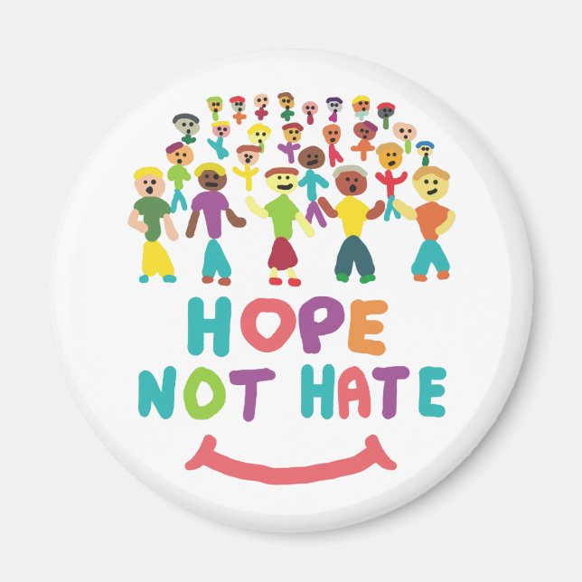 Hope Not Hate Magnet (Framsidan)