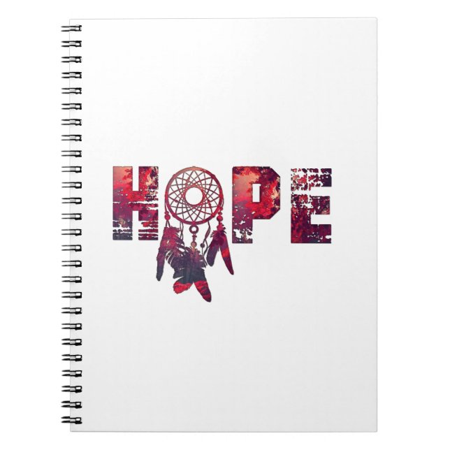 Hope Notebook design Anteckningsbok (Framsidan)