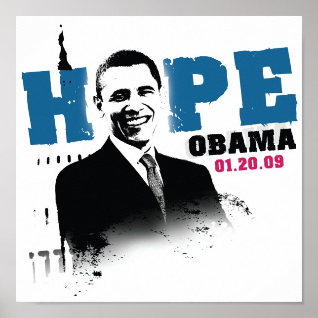 Hope - Obama Poster (Framsidan)