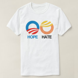HOPE (Obama) vs. HATE (Trump) T Shirt