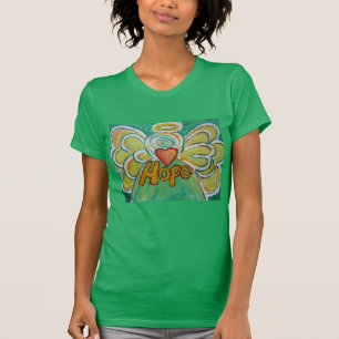 Hope Ord Angel Art Inspirational Anpassningsbar Sh Tee