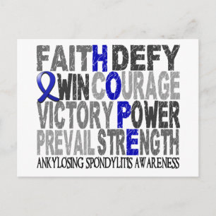 Hope Ord Collage Ankylosing Spondylitis Vykort