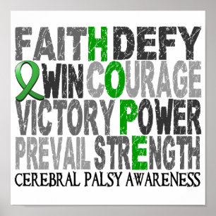 Hope Ord Collage Cerebral Palsy Poster