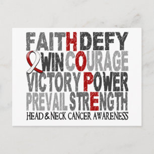 Hope Ord Collage Head Nacke Cancer Vykort