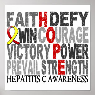 Hope Ord Collage Hepatitis C Poster