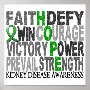 Hope Ord Collage Kidney Disease Poster