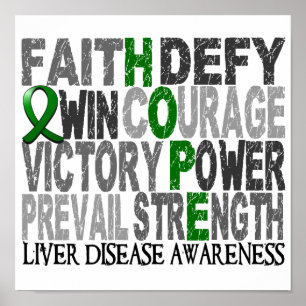 Hope Ord Collage Liver Disease Poster