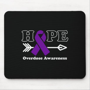 Hope - Overdose Awareness Lila Ribbon Musmatta