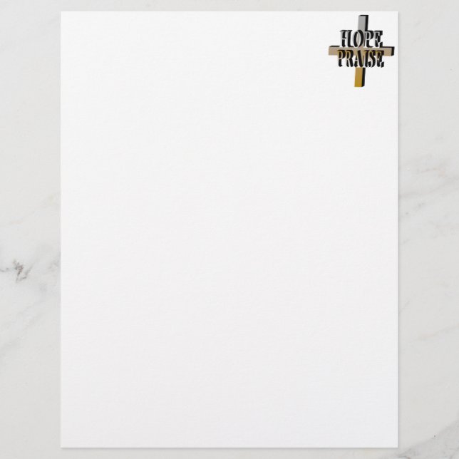 Hope Pising Letterhead (Framsida)