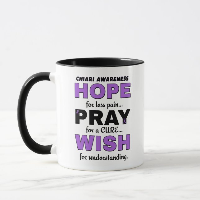 Hope Pray Wish.. Chiari Mugg (Vänster)