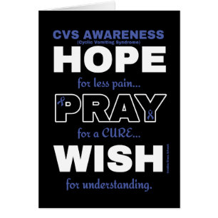 Hope Pray Wish...CVS Hälsningskort