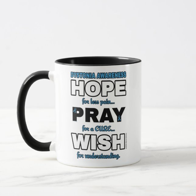 Hope Pray Wish.. Dystonia Mugg (Vänster)