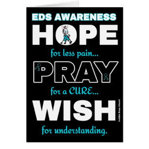 Hope Pray Wish...EDS Hälsningskort